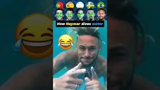 Football Players Diving Water 💦💦
