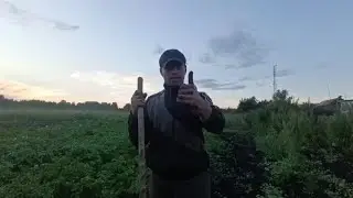 Первый урожай картофеля💓 Сделали ворота💓
