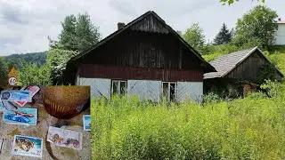 Kolekcja znaczków w opuszczonym domu   Nowy Sącz  