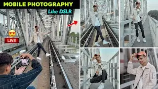 Outdoor Mobile Photography Tips & Tricks🔥 | Android Phone Se Photoshoot Kaise Kare🤔 - SK EDITZ