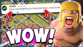 Random Clan Has The Best TH12 Vs TH13 Attack in Clash of Clans?!