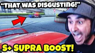 Summit1g PULLS OFF The Most DISGUSTING JUKE During S+ BOOST & Calls Out COPS For RAMMING!