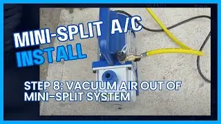 Vacuum Air Out of Mini Split System