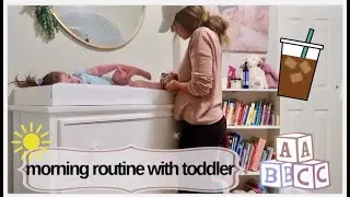MORNING ROUTINE WITH A TODDLER 2020 | QUARANTINED WITH A TODDLER