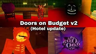 [Roblox] Doors on Budget v2 (hotel update + Jeff shop) Gameplay