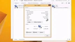 Windows 8.1: View Connection  of any network connection