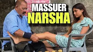 Narsha Baba Traditional Foot Massage ! Foot massage techniques to reduce anxiety and Stress 