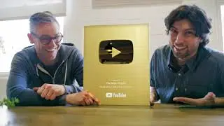 YouTube Creator Award Unboxing - 1 MILLION Sub Gold Award