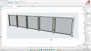 Archicad การทำรั่วตะแกรงเหล็กฉีก