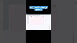 Simple Landing Page- Speed UI