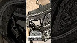 Processing the top of the bag/обробка верха сумки/