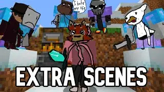 Extra Scenes | Minecraft Speedrunner VS 4 Hunters REMATCH