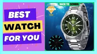 BERNY Diver Men Watch Automatic Wristwatch Sapphire Super Luminous 20ATM
