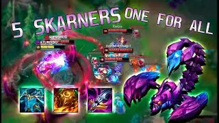 One For All 5 SKARNERS vs 5 VEIGARDS | Lolcito One For All
