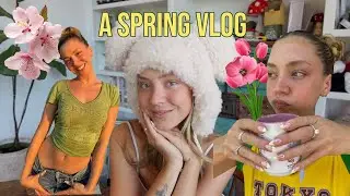 a spring vlog ❁ gardening, shopping, etc