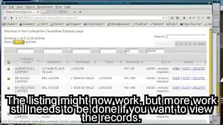 DataTables Library Example Ajax Application Database Update in Codeigniter on Centos