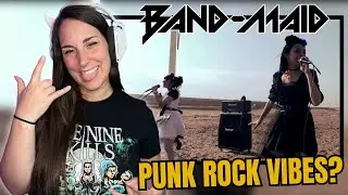PUNK ROCK VIBES? | REACTION | BAND-MAID / the non-fiction days (Official Music Video)