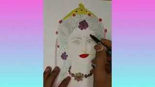 radhakrishnan drawing video. how to draw radhakrishnan #ytshorts #radhakrishna