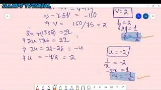 #reduciblemethod #simultaneouslinearequation #illanstutorial Equations Reducible to linear equations