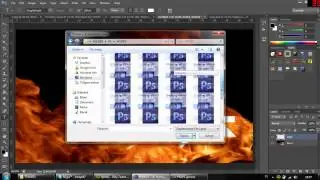 Fire text - Photoshop CS6