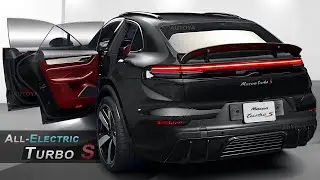 2025 Porsche Macan Turbo S EV - INTERIOR & New Color Options