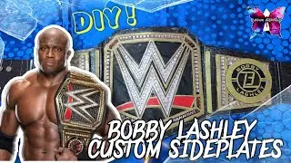 Diy How To Make Bobby Lashley Custom Sideplates At Home | WWE Superstar Sideplates Video Tutorial