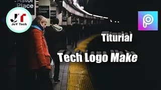 Tech Logo Make  With PicsArt || Logo Make Titurial video