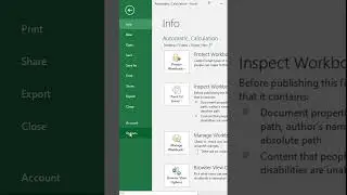 This information could SAVE your job interview in Microsoft Excel #shorts