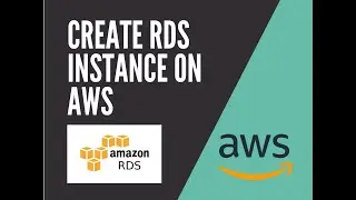 How to create an RDS postgres instance on AWS