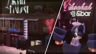 Hookah Bar & Bar 🌬 | Construction | The Sims 4 | Speed ​​Build | No CC