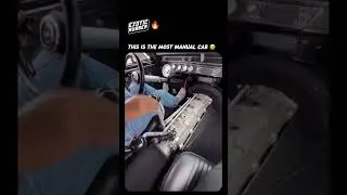 This is a real manual car
