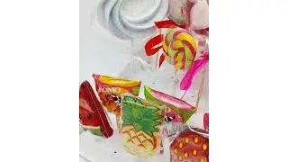 Подставка из картона для пряников с полками и отверстиями