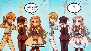 Toilet-bound Hanako-kun Blu-Ray English Dub Comparison (Season 1)