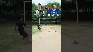 Ronaldo vs Neymar GOALKEE SUITS CHALLENGE ⚽🥅 #shorts #football #challenge #ronaldo #neymar #trending