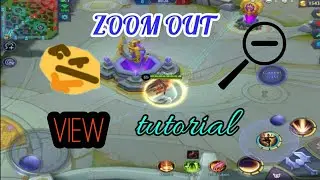 HOW TO ZOOM OUT YOUR VIEW ON MLBB?!(easy peasy) | ERViN OFFICIAL