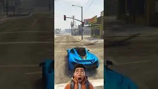 MICHAEL GIFTED LUXURY SUPERCAR TO A POOR MAN! 😳🔥 #shorts #youtubeshort #gta5