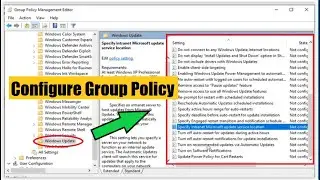 Konfigurasi Group Policy For Automatic Update WSUS Client On Windows Server 2019  (Bagian 3)