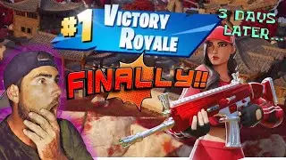 My 1st Solo WIN in the brand new Fortnite Chapter with Highlights #fortnite #gaming #victory