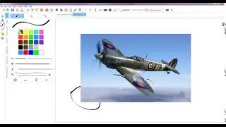 How to toggle between foreground and background pen modes