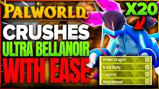 This Jetragon Army CRUSHES BELLANOIR LIBERO in Palworld
