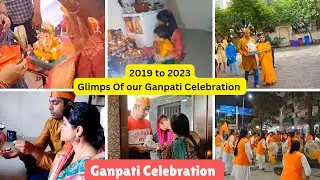 Ganpati bappa Morya~Glimpse of Our 5 Yrs #Ganpati Celebration#GanpatiBappamorya #Ganeshchaturthi2024