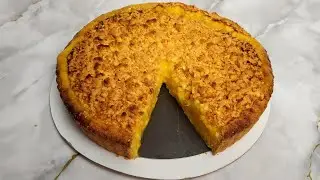 Пирог «ЦИТРУСОВАЯ БОМБА»😍песочное тесто #рецепты