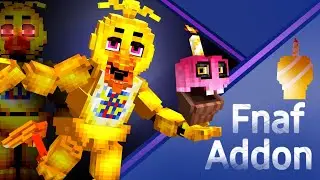 Fnaf Minecraft addon [🌟 Chica in minecraft!! 🌟]💠 Fnaf addon Update!!💠