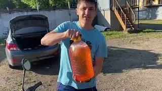 Разбавление бензина для 
