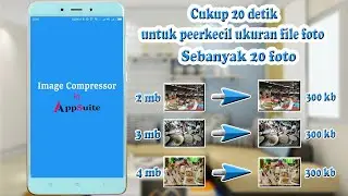 Cara mengecilkan ukuran file foto di hp android || Tercepat dan termudah