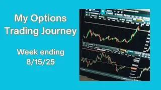 My Options Journey - Options Trading Recap  Surviving a Volatile Week (Ending 8/15/25)