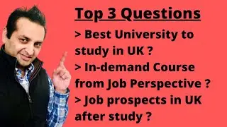 Best university to study in UK | in-demand course in UK | Job prospects in UK after study