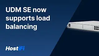UniFi - UDM SE now supports load balancing
