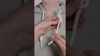 Хочется добавить изюминку в образе? - Мы покажем как!🔥 супер трендовый узел на шнурах худи!!!