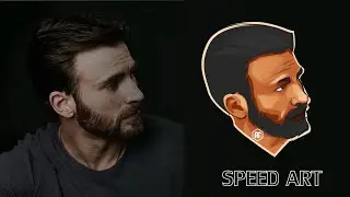 How to make vektor in corel draw x7 ( speed art )